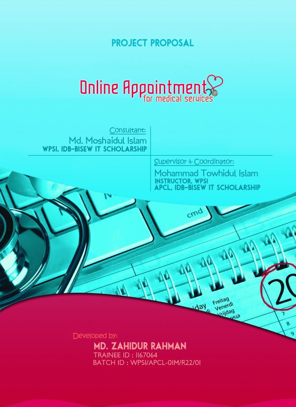 Cover Page  Online appointment for Medical services