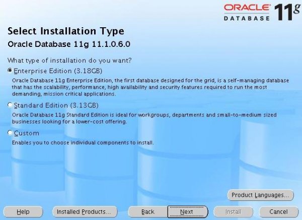oracle installation step 3